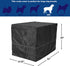 MidWest Homes for Pets Large Dog Crate Cover, Black Polyester, Fits 42-inch Crates