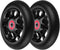 Z-FIRST 2Pcs 110mm Pro Scooter Wheels with Abec 9 Bearings Fit for MGP/Razor/Lucky