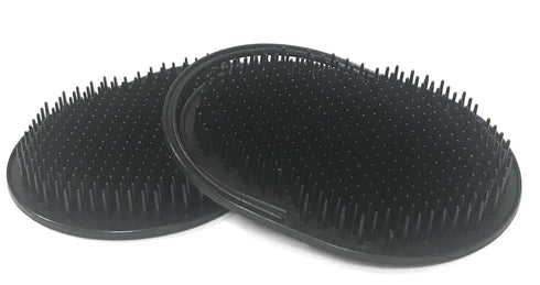 G.B.S Hair Remover Comb Scalp Massager for Dog & Cat, Pack of 2, Black