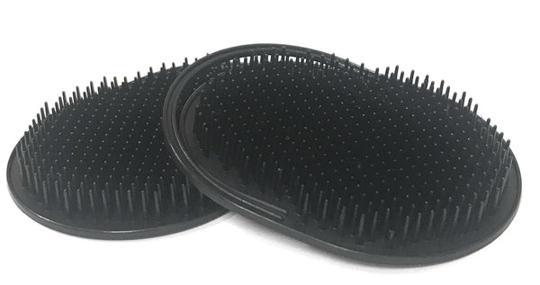 G.B.S Hair Remover Comb Scalp Massager for Dog & Cat, Pack of 2, Black