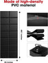VTORY Foldable Treadmill Mat for Carpet, Exercise Equipment Mat for Home Fitness, High Density PVC Protector