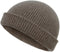 vidsel Thin Wool Fisherman Beanie Hat for Men Women - Fall Winter Short Knit Cuffed Fashion Trawler Skull Cap