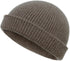 vidsel Thin Wool Fisherman Beanie Hat for Men Women - Fall Winter Short Knit Cuffed Fashion Trawler Skull Cap