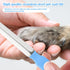 Qulkws Set, 3Pcs Burs5.5inch, Small Dog Nail File Professional Nail Grooming Tool, Metal Emery Boards, Pet Filer