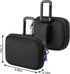 Xxerciz Heart Monitor Case for KardiaMobile Card, Nylon Storage Bag with Carabiner (Case Only)