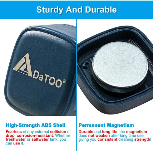 Aquarium Mini Magnetic Scrubber - Small Fish Tank Cleaner with Super Strong Magnet