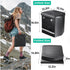 2026 16.5''H) Upgraded XL Portable Toilet for Adults,Tall Camping Toilet with Lid and Convenient Carry Bag, Portable