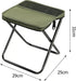 Generic Portable Folding Camping Stool with Storage Bag, Compact Collapsible Mini Chair for Fishing, Hiking, BBQ