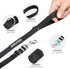 Long Leash for Dog Training - 50ft Adjustable Obedience Recall Dog Training Leash for Large Medium Small Dogs with Storage Pouch Black