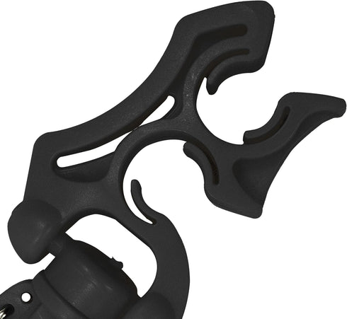 Scuba Choice Double Hose Holder Clip, Durable & Lightweight, Easy Snap-On Design for Tangle-Free Diving