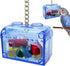 Large or Small Treasure Chest, Perfect Bird Cage Toy, Colorful, Safe, Easy to Install