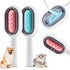 4 in 1 Pet Hair Removal Comb - Cat Dog Massage Brush with Gravity Water Tank for Shedding Fur (Long Hair, 2PCS)