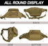 Tactical Fanny Pack | Military Waist Bag Hip Belt Bumbag Utility Bags for Outdoor Hiking Climbing Fishing (1 Pack Z-ACU)