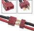 Vgoohobby 3.93" Adapter for Airsoft, 2Pairs Compatible with Mini Tamiya Connector to Deans T Plug Male Female