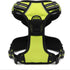 TRUE LOVE TLH5651 Adjustable No-Pull Dog Harness, Reflective Pup Vest Harnesses in Neon Yellow, Size L