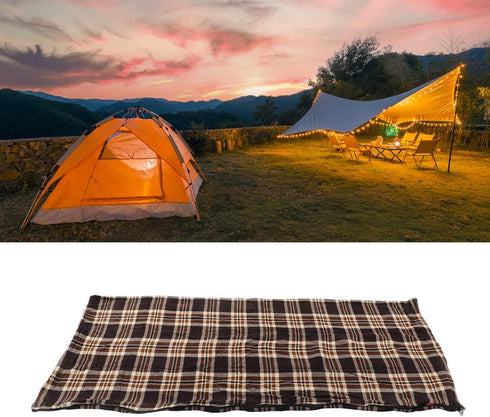 Fleece Sleeping Bag – Portable Travel Warm Sleeping Bag for Adults, Outdoor Camping, Hiking, Climbing