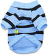 Pet Dog Jumpers for Boston Terriers, Small Striped T-Shirt Sweater for Puppies, Rose