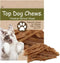 Top Dog Chews Flat Turkey Tendons for Dogs, 1LB (16 OZ), Made in The USA, 100% Natural Chew Treats
