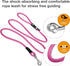 Stretch Comfort Leash, Fuchsia L