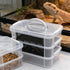 Genrico Flour Kennel | Transparent Breeding Habitat with Fine Mesh Flour Farm, for Reptiles, Birds, Opossums, Bearded
