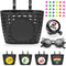 Kids Bicycle Basket with Bell, Wheel Spokes, Glasses, Bike Accessories for Boys and Girls