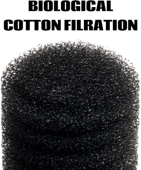 SainSmart 3 Pack Aquarium Filter Sponge - Biochemical Cotton Replacement Accessories