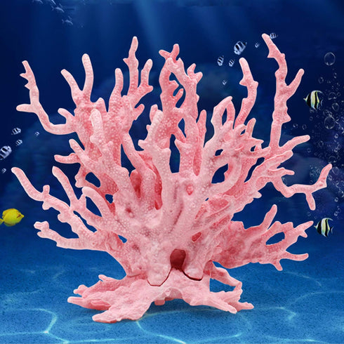 Artificial Aquarium Coral Ornament Plastic Fish Tank Plants Decoration for Aquarium Landscape by Besimple