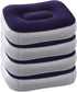 BrightRow 4 Pack Inflatable Stadium Seat Cushion with Built-in Pump, 15 x 12