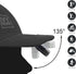 Ultra Bright Mini Hands Free Cree LED Clip on Cap Light, Rechargeable Waterproof Hat Light for Fishing