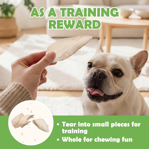 MON2SUN 9.2oz Freeze Dried Chicken Breast Dog & Cat Treats - Whole Cut, Single Ingredient, High Protein, Grain & Gluten
