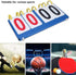 PVC Waterproof Scoreboard, 3-Digit 4-Digit Tabletop Score for Volleyball Basketball Table Tennis