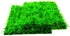 2pcs Artificial Aquarium Grass Mat Decorations, 10"X10" Plastic Lawn Ornament for Fish Tank