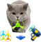 7 Piece Cat Fetch Toys, Interactive Flying Cat Toy with 5 Flying