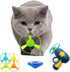 7 Piece Cat Fetch Toys, Interactive Flying Cat Toy with 5 Flying