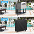 80 32"L18"W32"H, Cooler Cart Cover for Most Quart Rolling Cooler Cart Cover, Waterproof Patio Cooler Covers Outdoor
