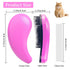 Grooming Cat Brush - Essential Tool for Shedding Long-Haired Cats (Pink)