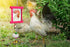 Vehomy 2Pcs Chicken Mirror Toys for Hens Hanging Swing Mirror Toys with Bells and Beak Grinding Molar Stones