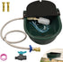 boajf Automatic Dog Water Dispenser with Drain Valve, 1 Gallon Outdoor Auto Water