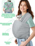 20lbs, Dog Sling Swaddle Carrier for Small Dog, Cat Front Carriers for Small Pet up to Puppy Pouch with Adjustable