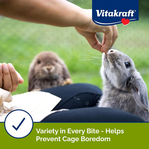 5 Lb. Vitakraft Menu Premium Rabbit Food - Alfalfa Pellets Blend - Vitamin and Mineral Fortified, Carrots, Greens