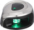 NV2012SSG-7 2-Mile Attwood LightArmor Navigation Deck Mount Sidelight, Green LED Lighting, Round Stainless Housing