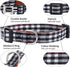 Soft &Comfy Bowtie Dog Collar,Detachable and Adjustable Bow Tie Collar,for Small Medium Large Pet (Medium (Pack of 1), Black and Whit)