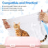 100 Count 25" 16" 3/4 9-11 Harloon x Cat Litter Box Liners Waste Drawer Drawstring Liners Bags Compatible with Litter
