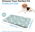 Mora Pets Dog Crate Pad - Dog Bed Mat for Medium Large Dogs, Washable Thin Pet Kennel Pad for 36 inch Cage, Ultra Soft