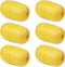 SILANON Marine Rope Floats, 4/6pcs Crab Trap Buoy Fishing Marker Buoys, Yellow Oval Water Floats
