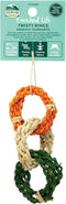 Oxbow Enriched Life Twisty Rings, Rabbit & Guinea Pig Toy, Hamster, Chinchilla