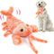 BABORUI Dog Toys, Interactive Wiggly Lobster Toy for Boredom, Rechargeable Chew Toys for All Dogs