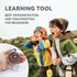 Set Backpacking Compass Hiking Survival, Wilderness Survival Compass for Kids- Magnetic Gear Navigation Map- Camping