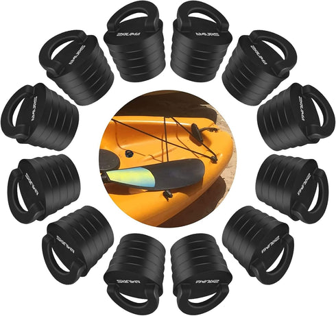 Kayak Scupper Plug Kit with Silicone Handle, Universal Plugs for Sit on Top Kayak Canoe Boat Drain Holes Stopper