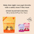 Bocce's Bakery Sauvignon Bark Treats for Dogs, Wheat-Free, Soft & Chewy Cookies, 6 oz